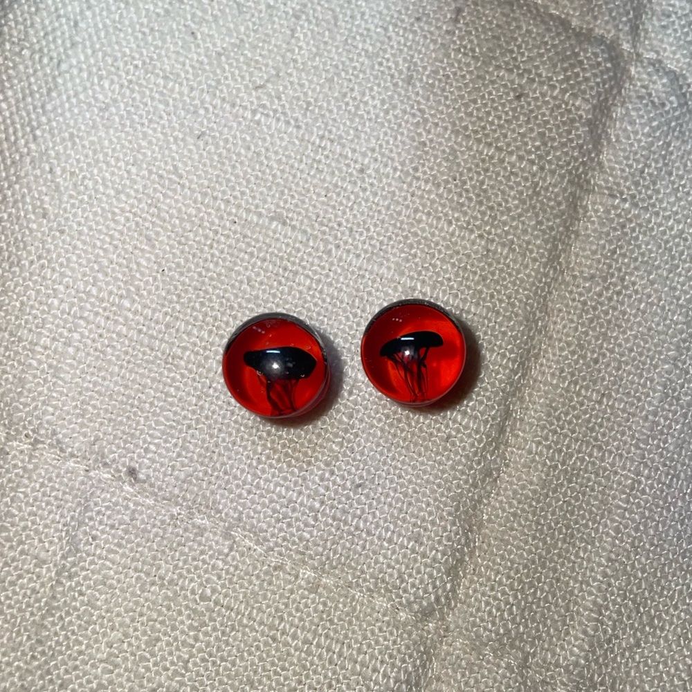 Resin Double Flare Jellyfish Gauges/Plugs Size 0